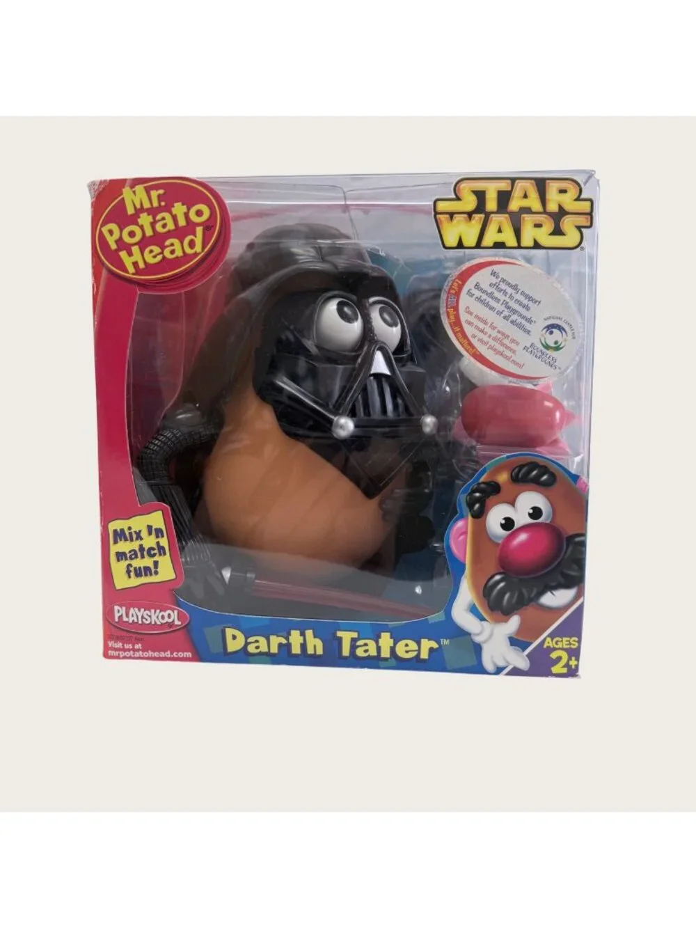 Star Wars Darth Tater Mr Potato Head Toy Ages 2+ Playskool Collectible